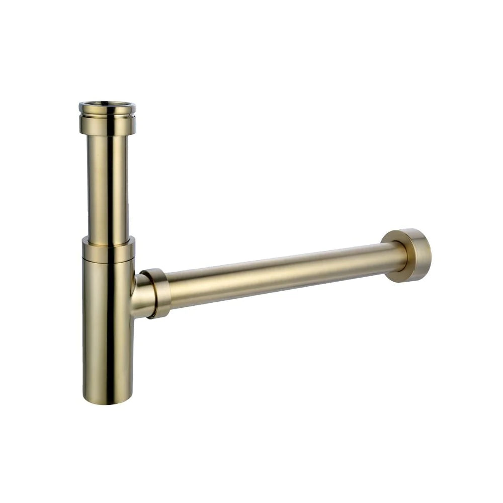 Turner Hastings Aurora Adjustable Bottle P Trap - Brushed Brass