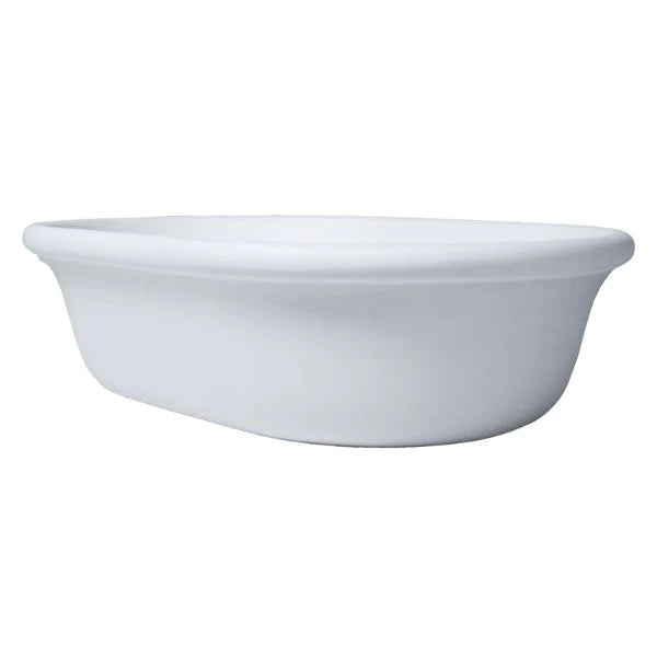 Turner Hastings Blanche 53x36 TitanCast Basin - Satin Silk White