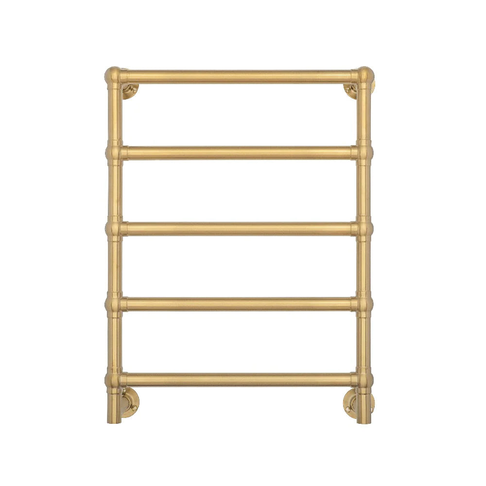 Turner Hastings Mayer Heated Towel Rail - Brushed Brass