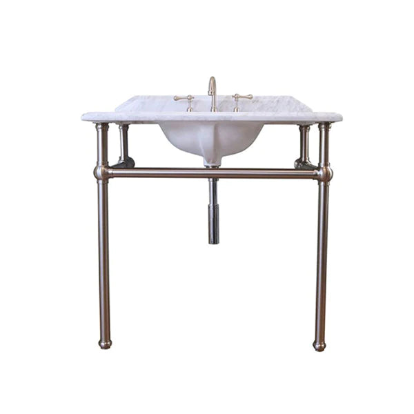 Turner Hastings Mayer Washstand with 90 x 55 Real Carrara Marble Top