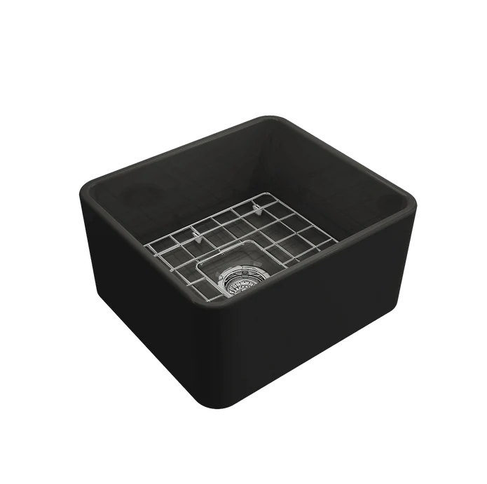 Turner Hastings Novi 50x46 Fireclay Butler Sink - Matte Black