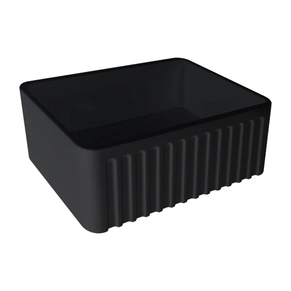 Turner Hastings Novi 60x46 Fireclay Butler Sink - Matte Black