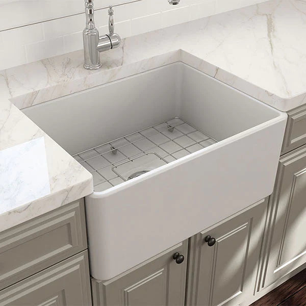 Turner Hastings Novi 60x46 Fireclay Butler Sink - Matte White