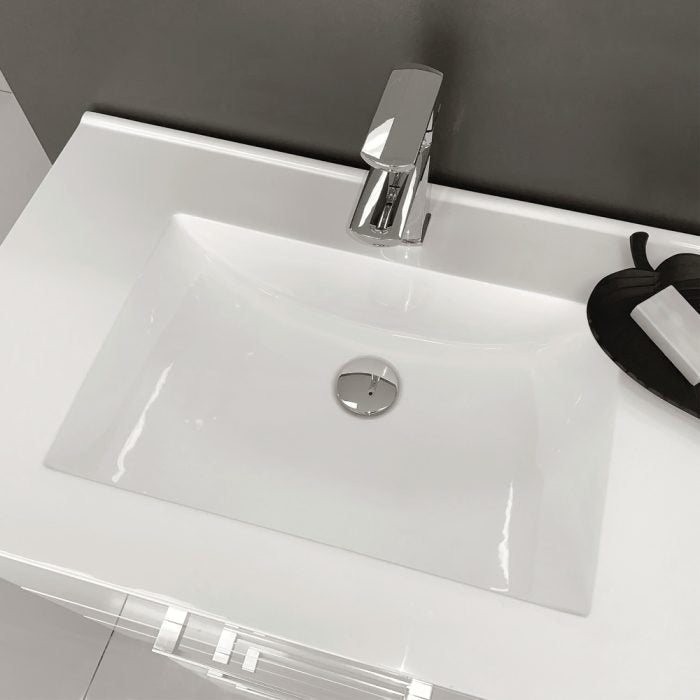 Fienza Vanessa Edge Kick board Vanity Scandi Oak