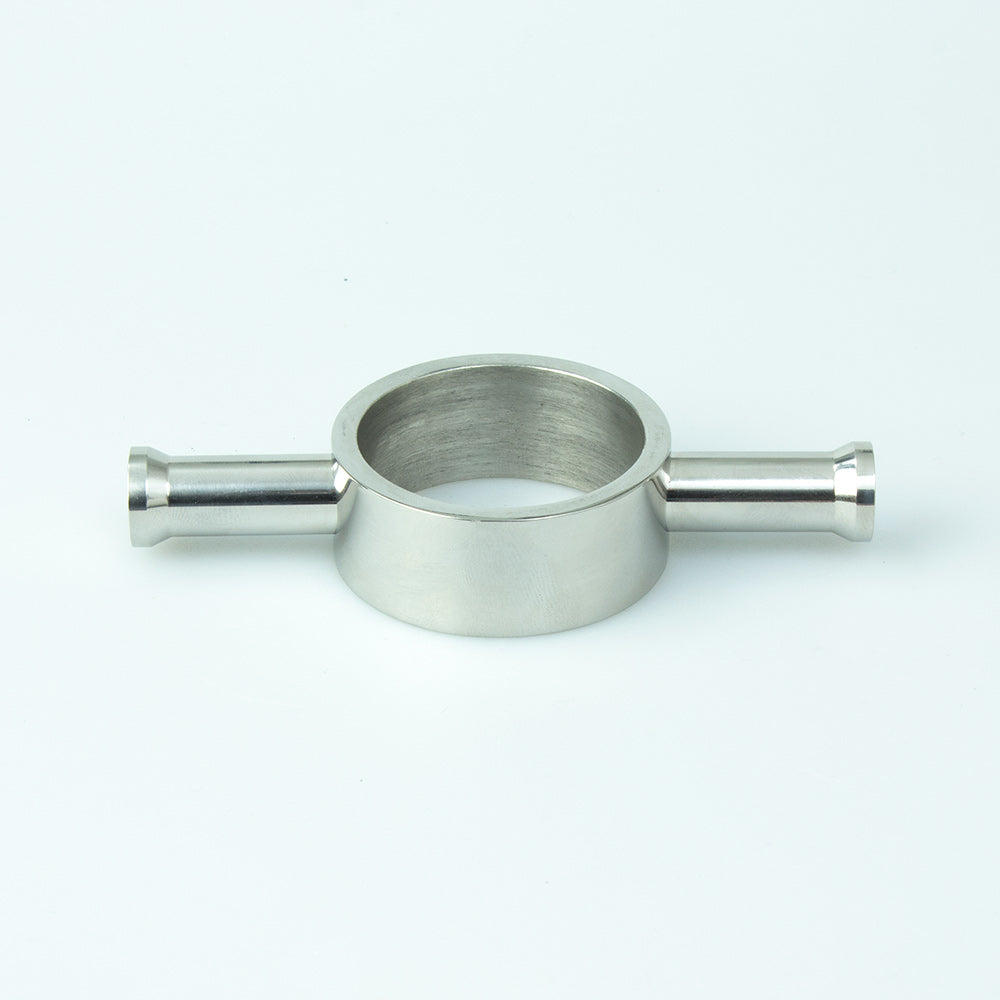 Radiant Heating Vertical Round Bar Hook - Polished Chrome