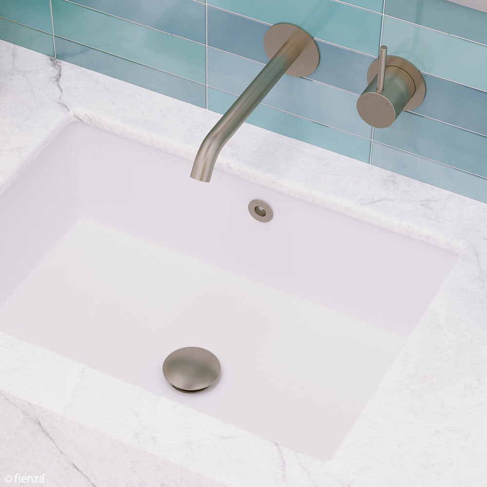 Fienza Pop-up Basin / Pullout Waste - Brushed Nickel