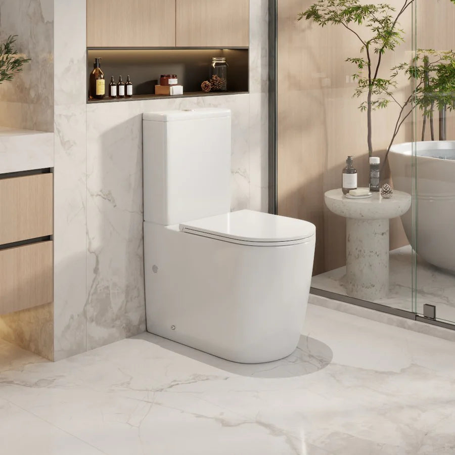 Marco Walton Back-to-Wall Toilet Suite - Gloss White