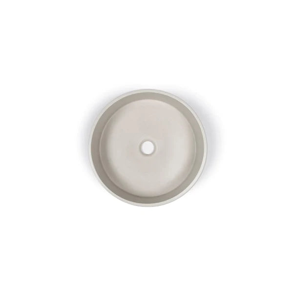 Nood Co Bowl Basin Wall Hung - Ivory