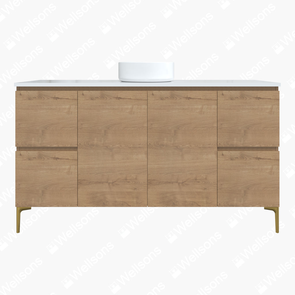 Timberline Nevada Floor Standing Vanity with Above Counter Basin on Legs