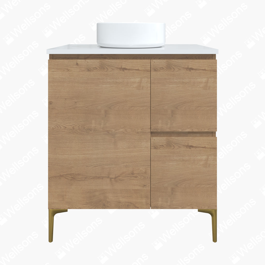 Timberline Nevada Floor Standing Vanity with Above Counter Basin on Legs
