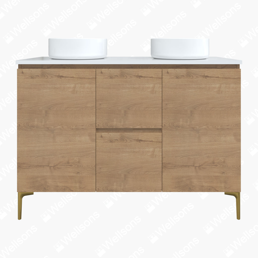 Timberline Nevada Floor Standing Vanity with Above Counter Basin on Legs