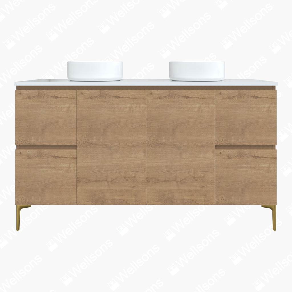 Timberline Nevada Floor Standing Vanity with Above Counter Basin on Legs