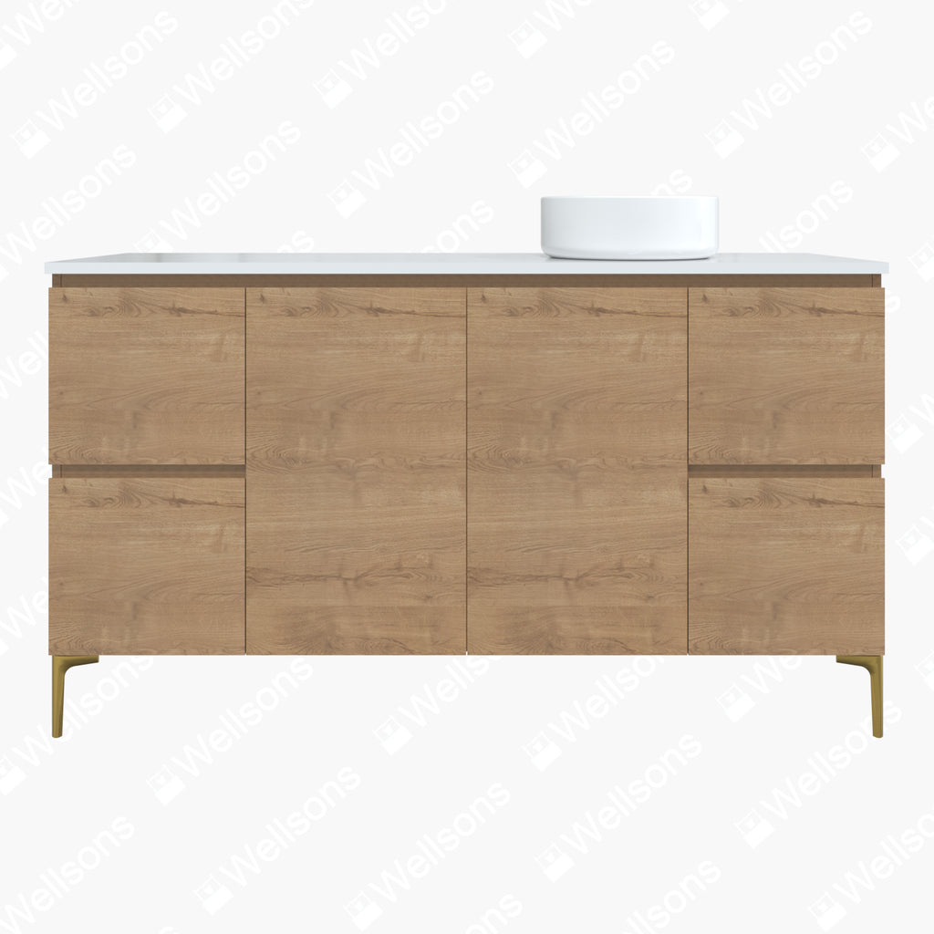 Timberline Nevada Floor Standing Vanity with Above Counter Basin on Legs