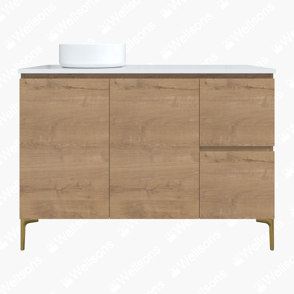 Timberline Nevada Floor Standing Vanity with Above Counter Basin on Legs