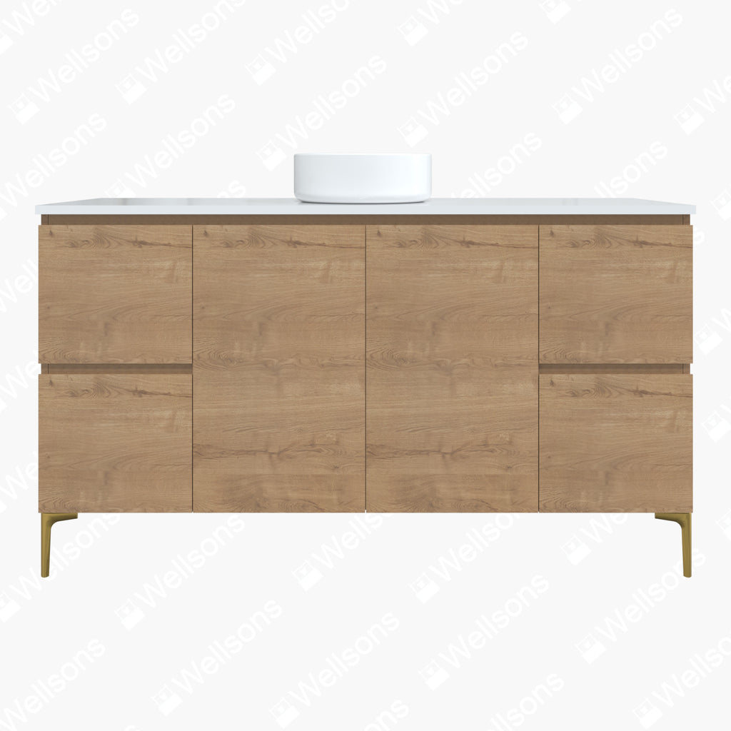 Timberline Nevada Floor Standing Vanity with Above Counter Basin on Legs