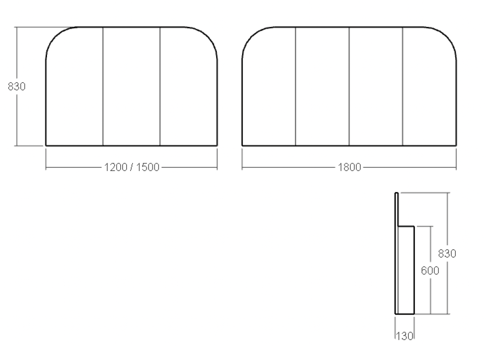 Rifco Zion Arch Mirror Cabinet