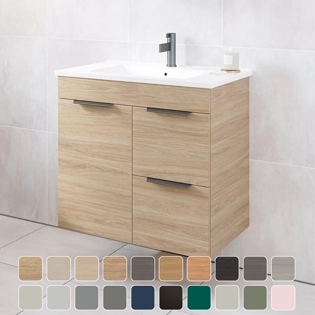 Timberline Bargo Wall Hung Vanity with Alpha Ceramic Top