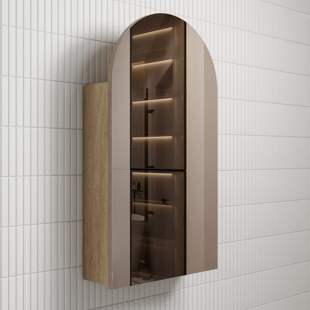 Aulic Canterbury Arched Shaving Cabinet