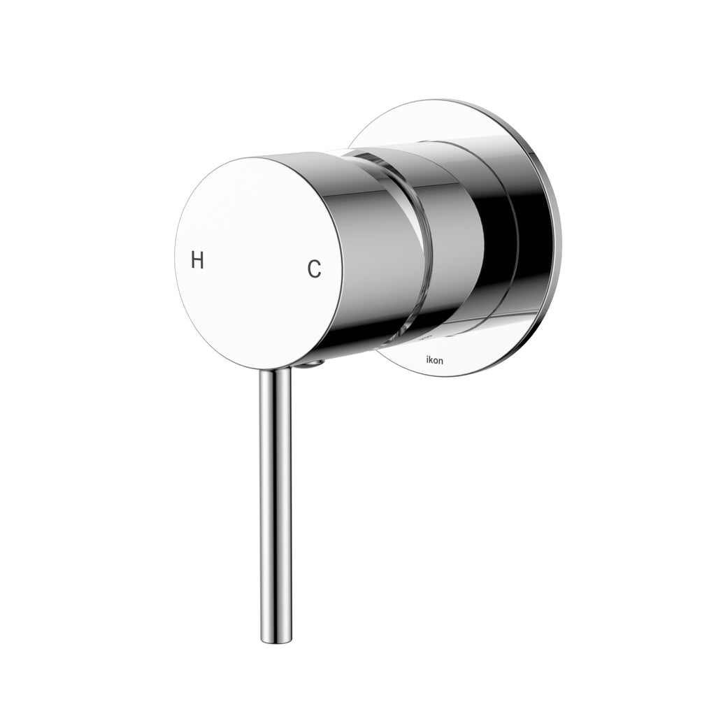 Hali Wall Mixer with 60mm Cover Plate - Chrome