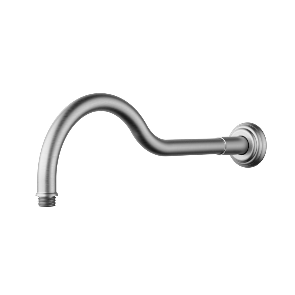 Ikon Clasico Shower Arm - Brushed Nickel