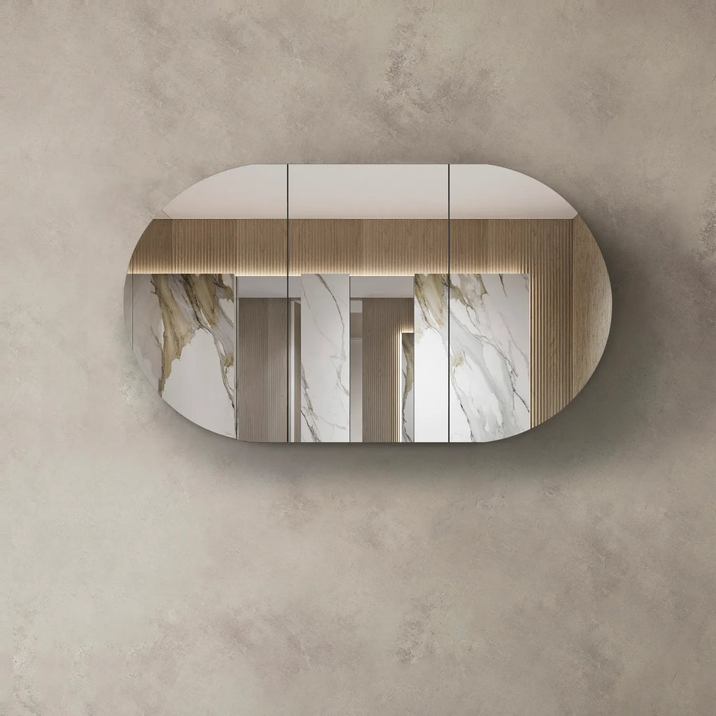 Otti Bondi Shaving Cabinet - Natural Oak
