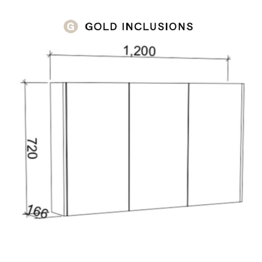 Timberline Denver Shaving Cabinet