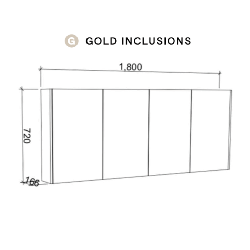 Timberline Denver Shaving Cabinet