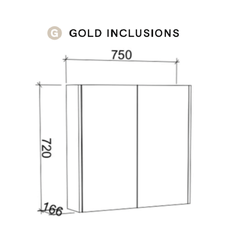 Timberline Denver Shaving Cabinet