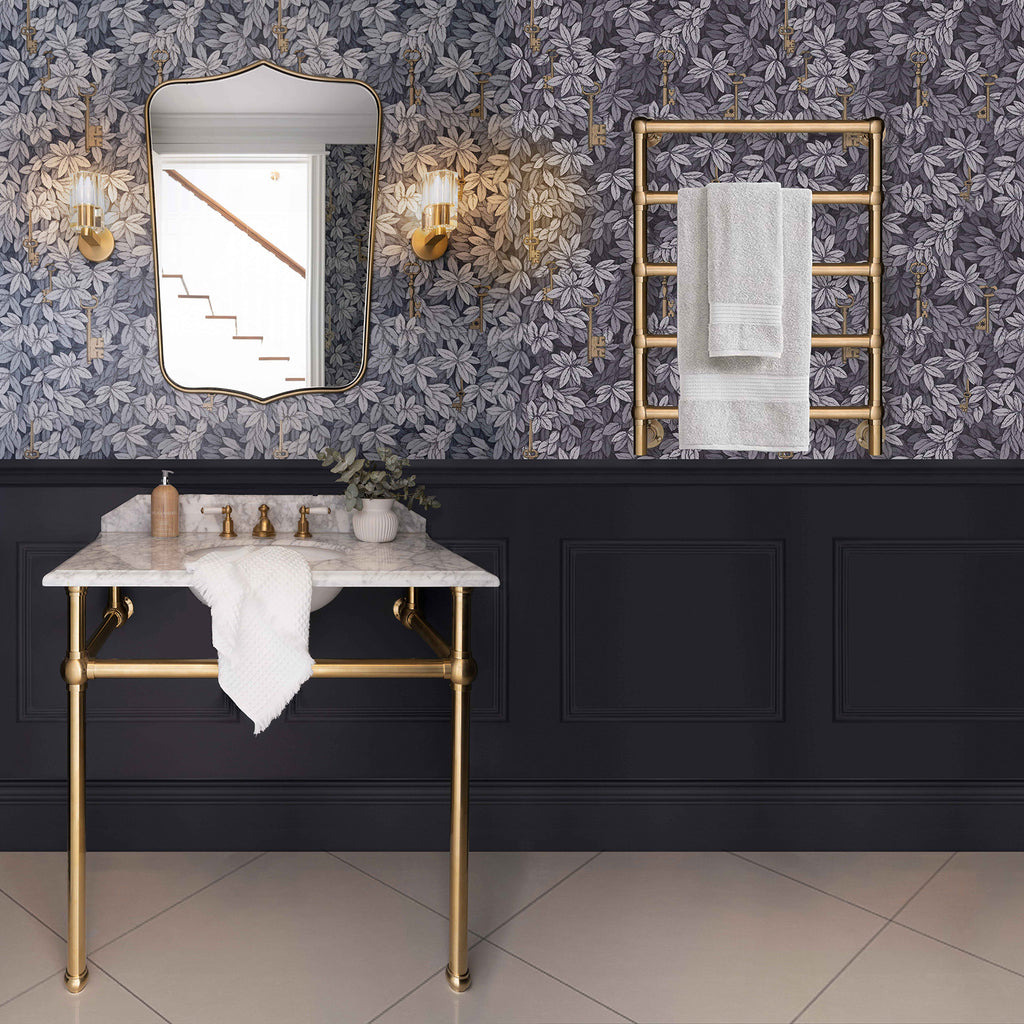 Turner Hastings Mayer Heated Towel Rail - Brushed Brass