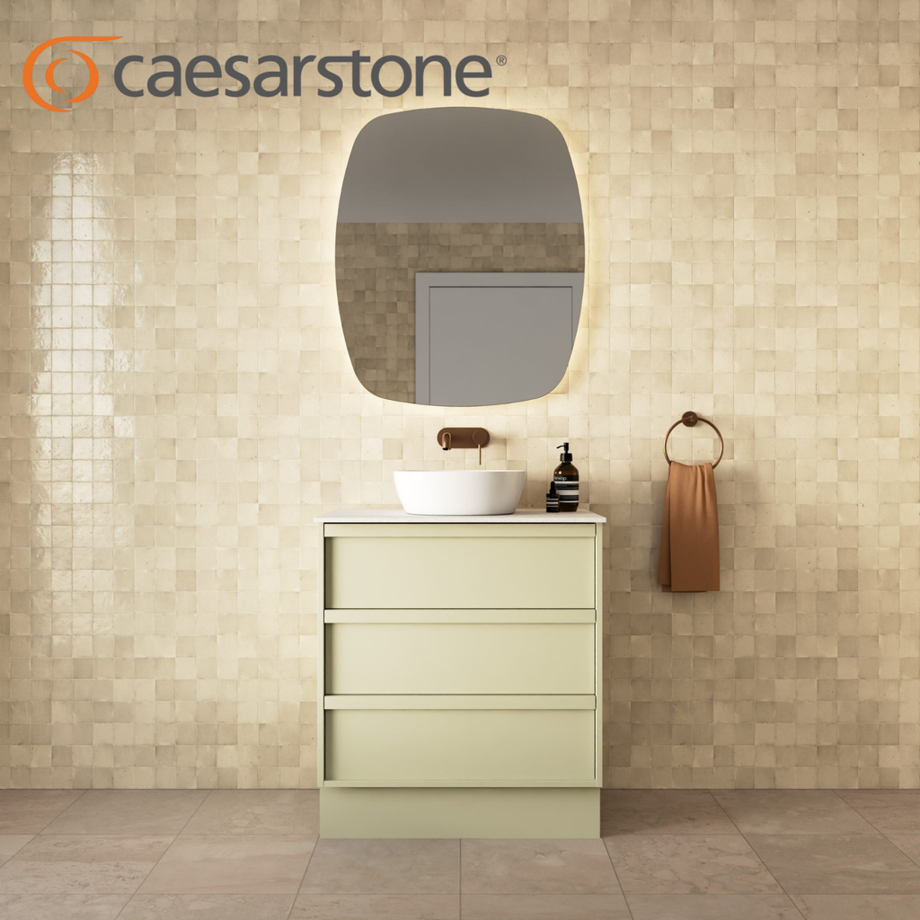 Marquis Marlo Floor Standing Vanity Caesarstone Dekton Vasari