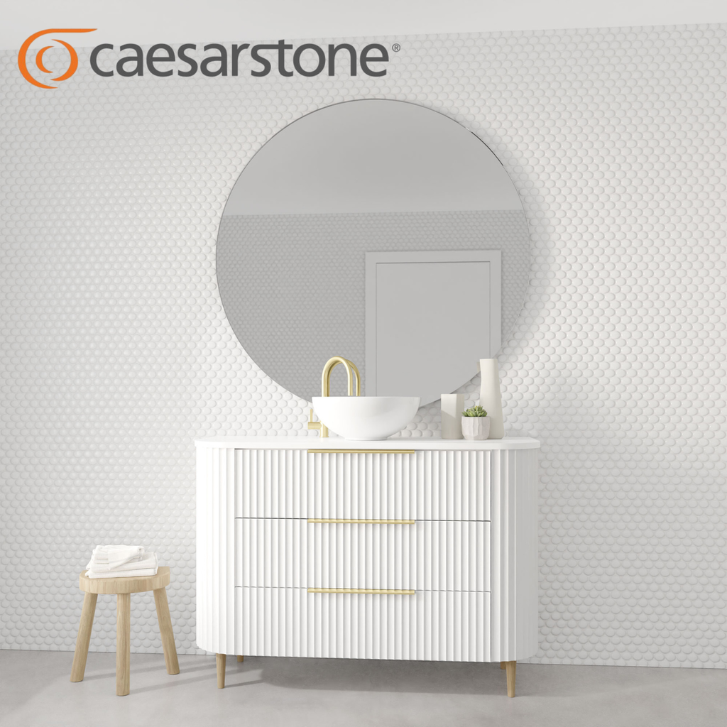 Marquis Shore Floor Standing Vanity with Legs Caesarstone Dekton Vasari