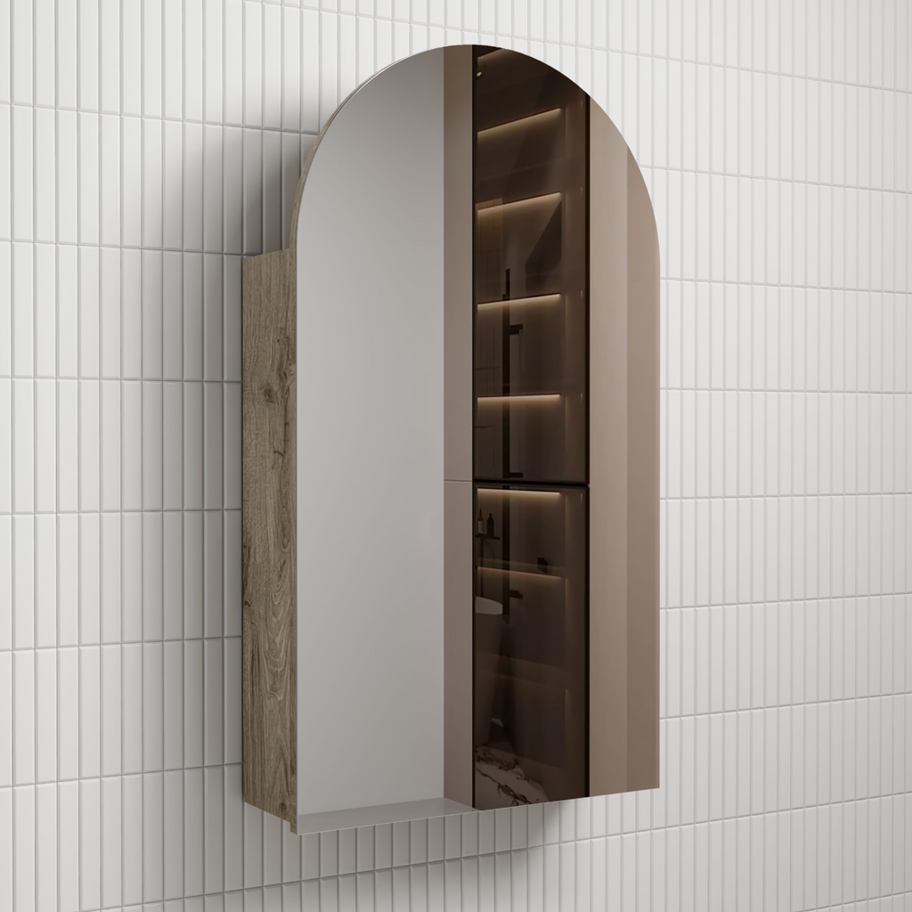 Aulic Canterbury Arched Shaving Cabinet