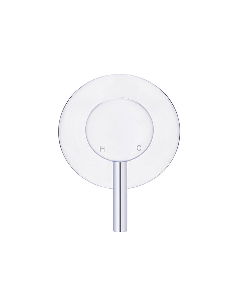 Meir Round Wall Mixer Finish Only - Chrome