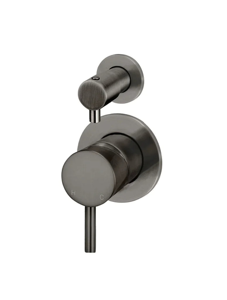 Meir Round Wall Mixer Diverter Finish Only - Shadow