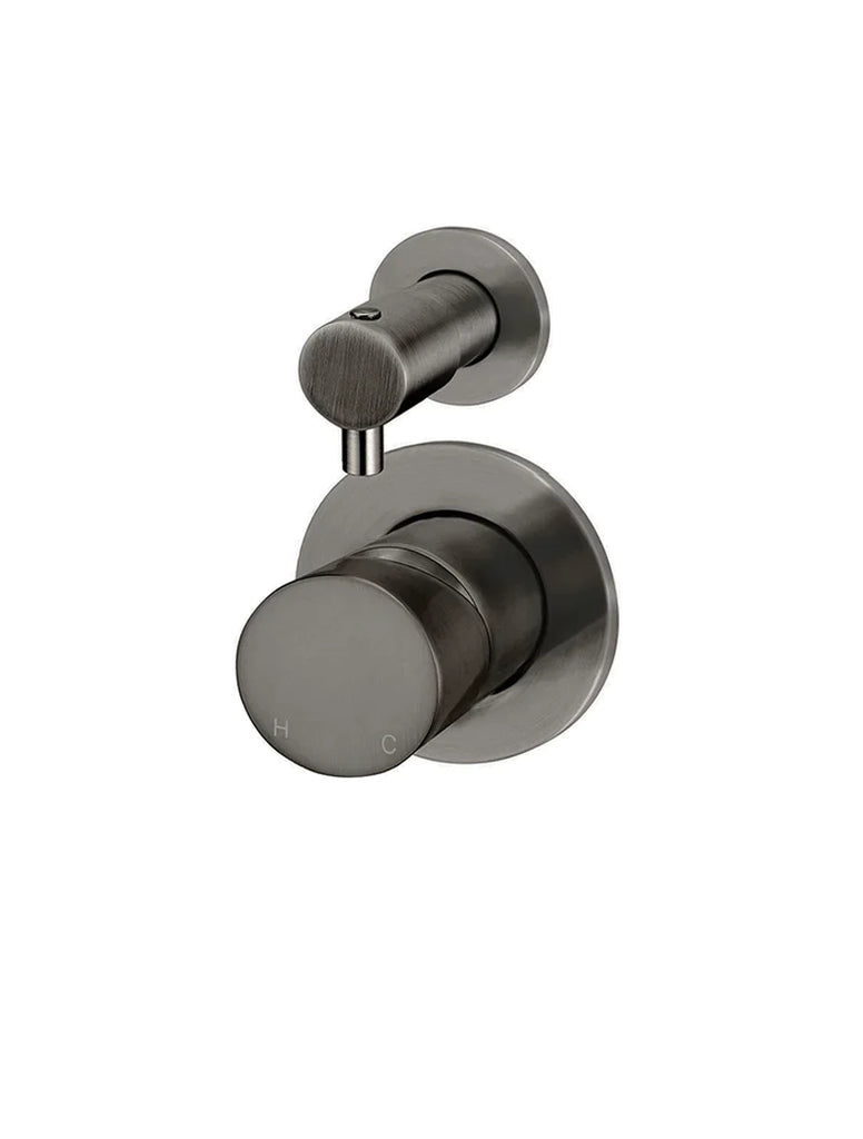 Meir Round Wall Mixer Diverter Finish Only - Shadow