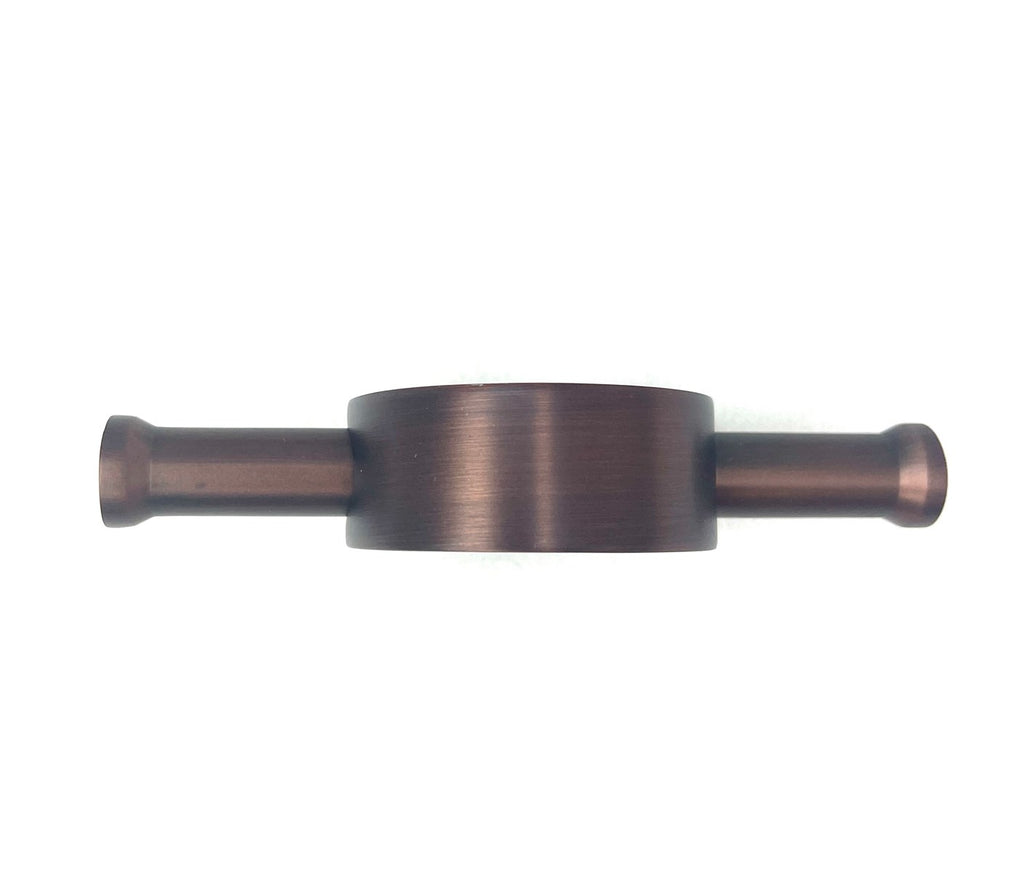 Radiant Heating Vertical Round Bar Hook - Oil Rubbed Bronze
