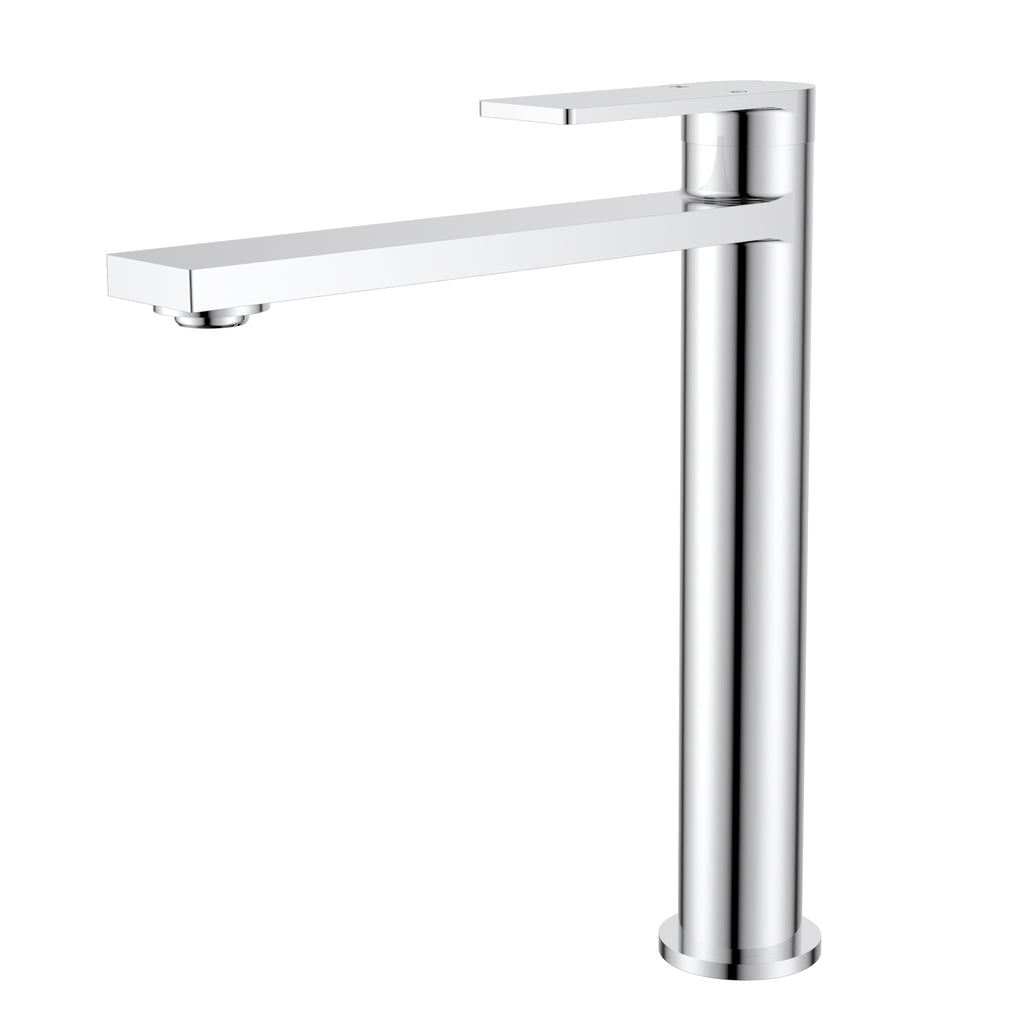 Serena Ruki Tall Basin Mixer - Chrome