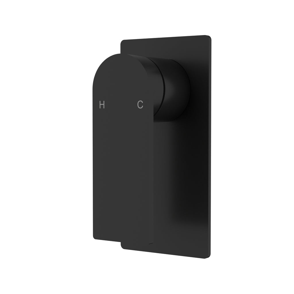 Serena Ruki Wall Mixer - Matte Black