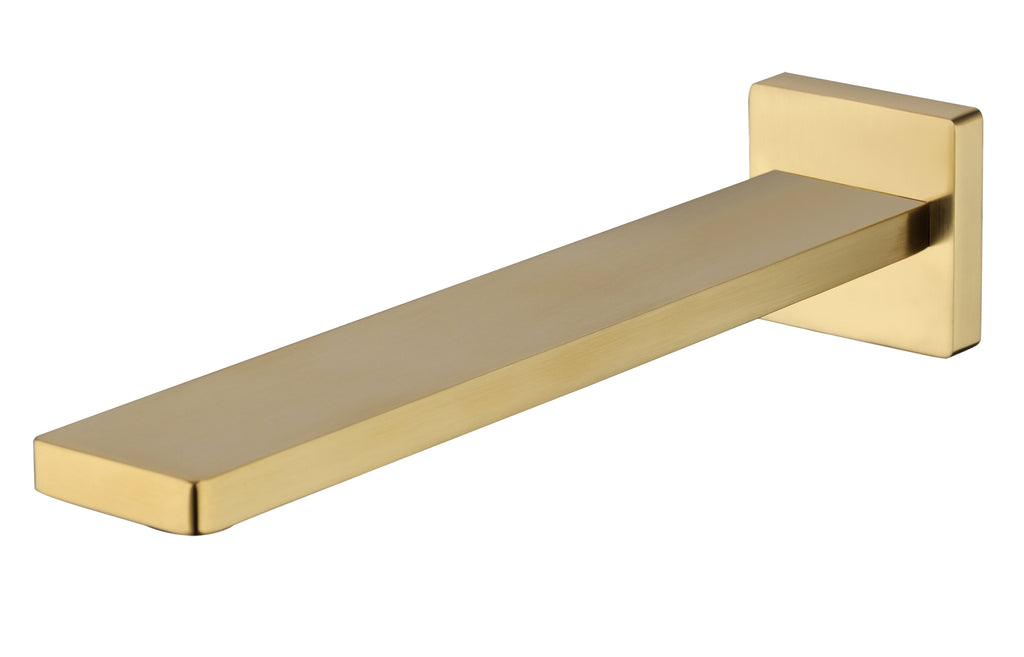Ruki Bath Spout - Brushed Gold