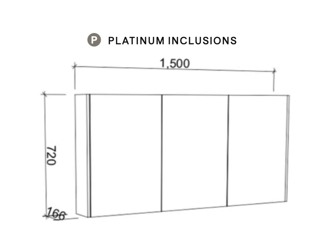 Timberline Denver Shaving Cabinet