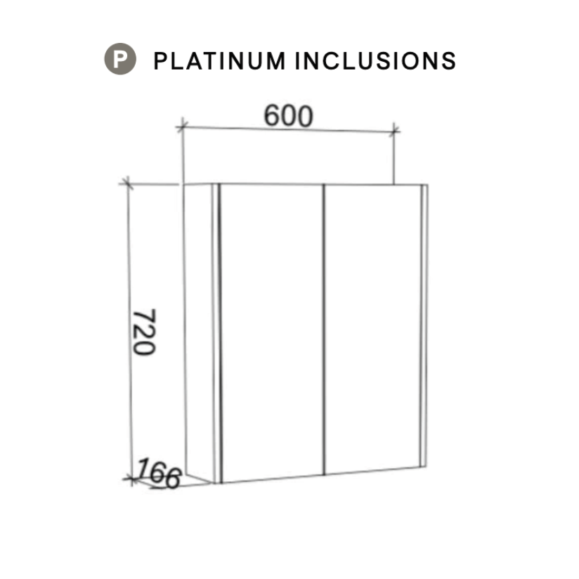 Timberline Denver Shaving Cabinet