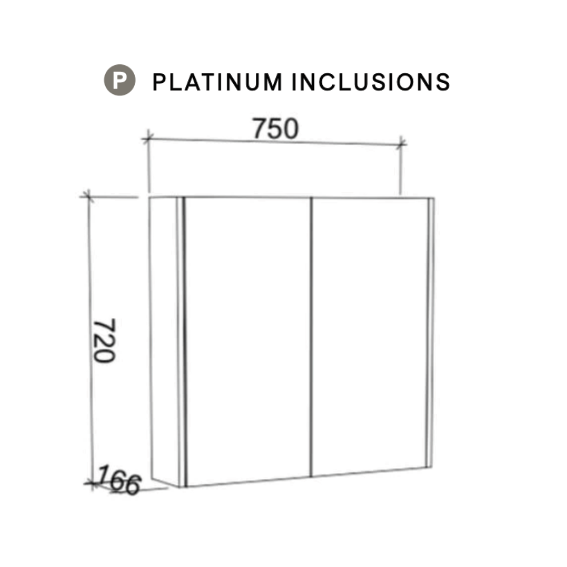 Timberline Denver Shaving Cabinet