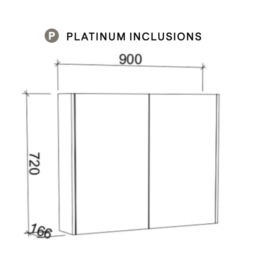Timberline Denver Shaving Cabinet