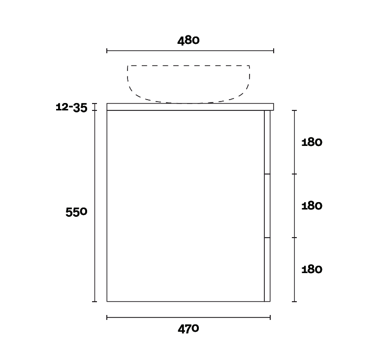Marquis Shortland Wall Hung Vanity