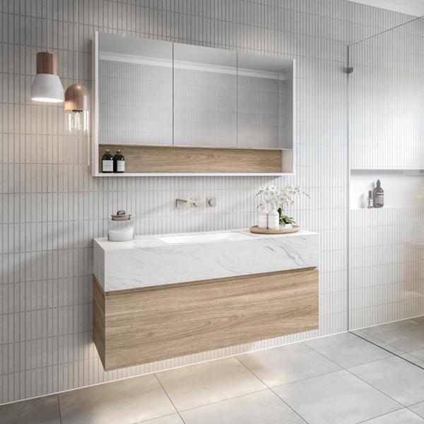 Timberline Kingsley Wall Hung Vanity with Basin - Wellsons