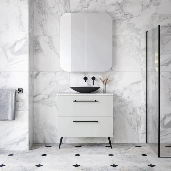 Timberline Nevada Plus Floor Standing Vanity with Above Counter Basin On Legs