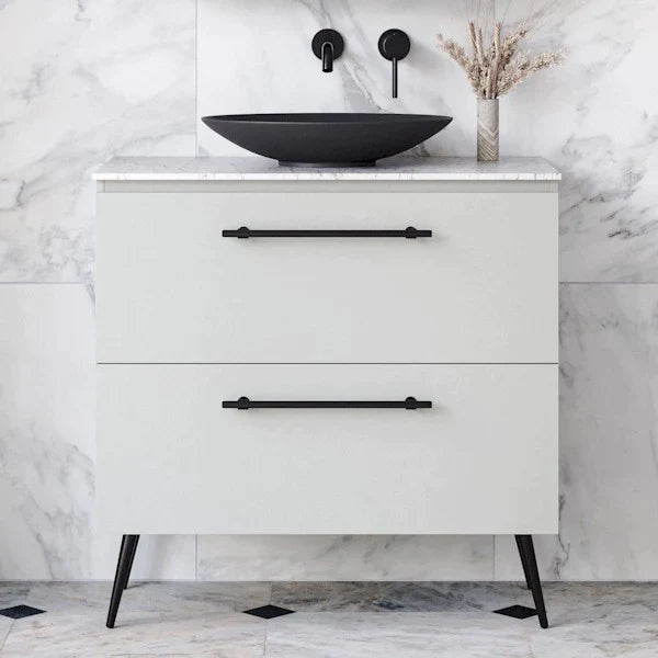 Timberline Nevada Plus Floor Standing Vanity with Above Counter Basin On Legs