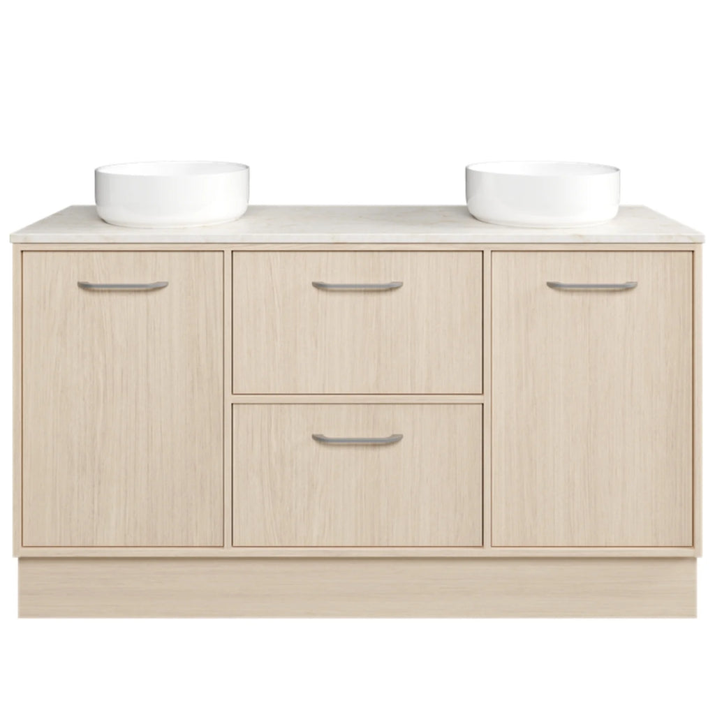 Timberline Takano Floorstanding Vanity with SilkSurface Top and Above Counter Basin