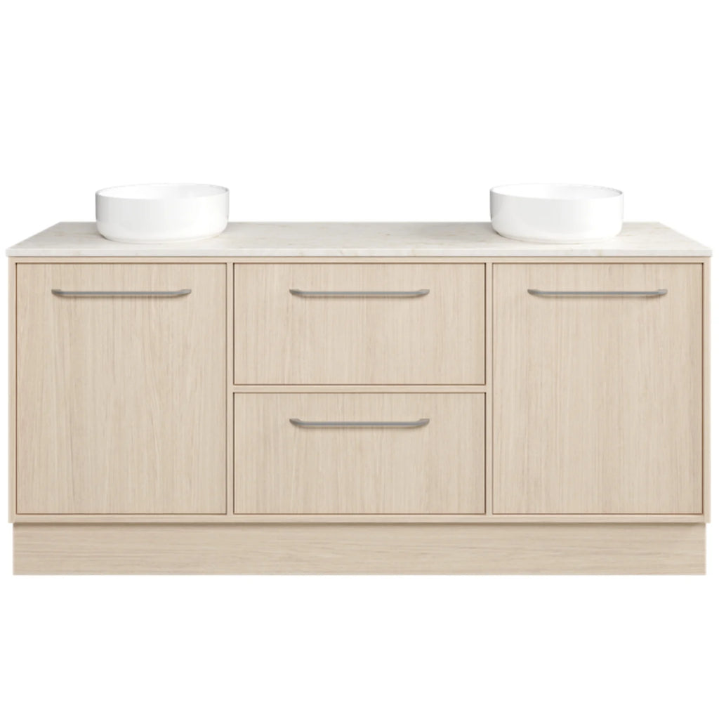 Timberline Takano Floorstanding Vanity with SilkSurface Top and Above Counter Basin