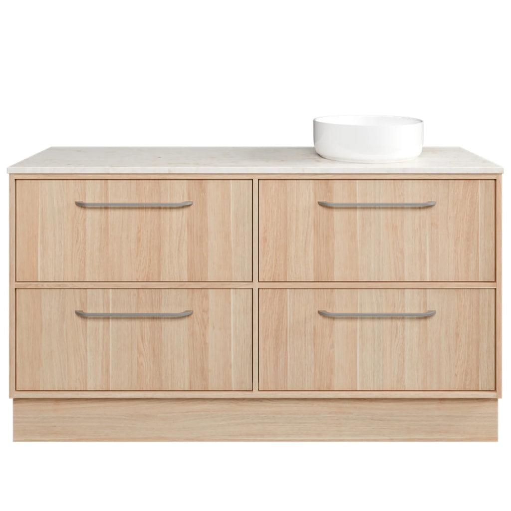 Timberline Taro Floorstanding Vanity with SilkSurface Top and Above Counter Basin